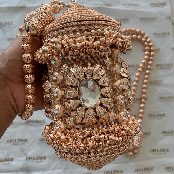 Rose Gold Luxe Purse - Picture 3 of 6